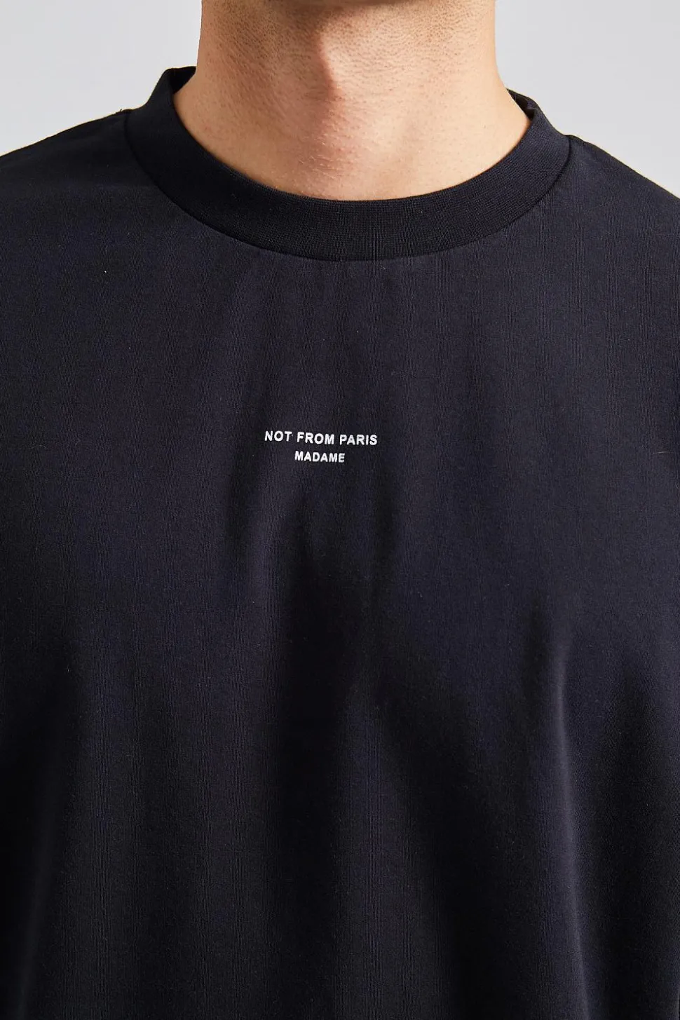 Le T-Shirt Slogan Classique Black