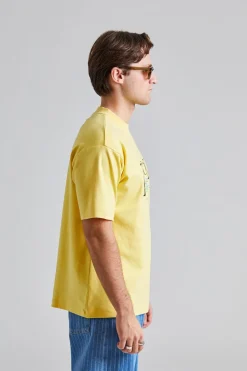Le T-Shirt Tennis Court Light Yellow