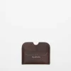 Leather Card Holder Dark Brown FN-UX-SLGS000287