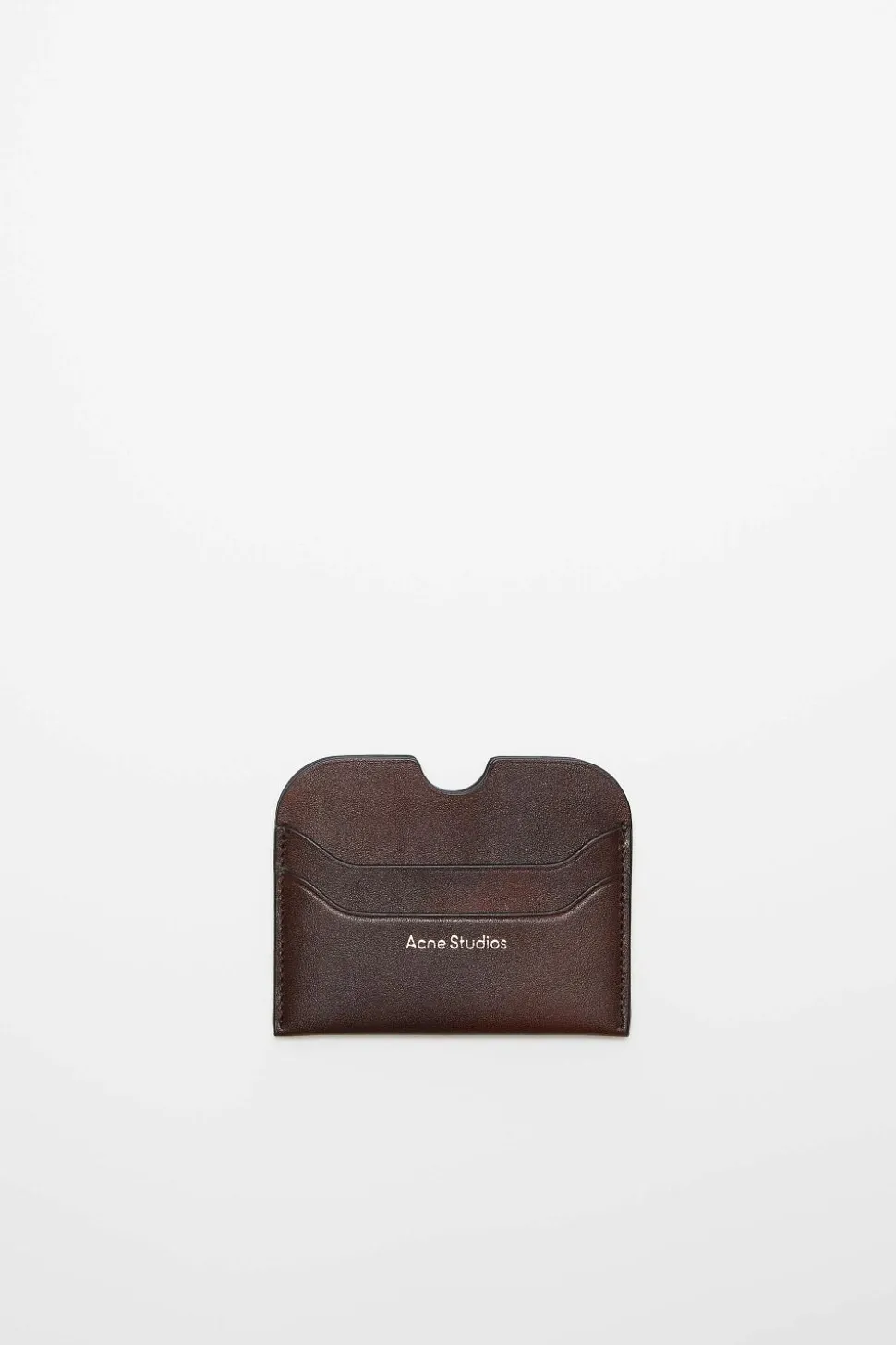 Leather Card Holder Dark Brown FN-UX-SLGS000287