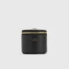 Leather Jewelry Box Black