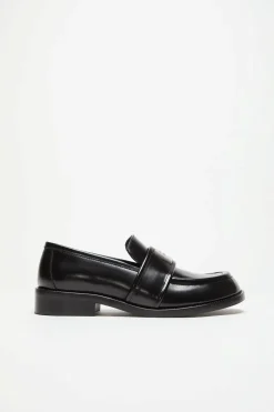 Leather Loafers FN-WN-SHOE000944 Black