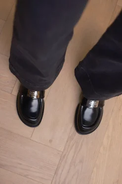 Leather Loafers FN-WN-SHOE000944 Black