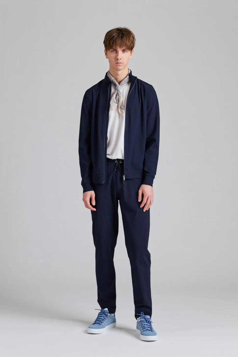 Leisure Zip Jacket Navy