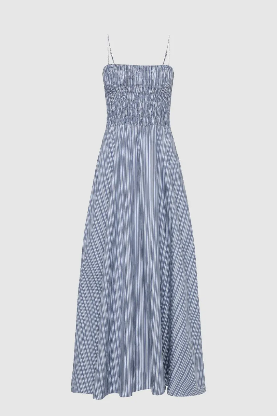 Lida Maxi Dress Blue Stripe