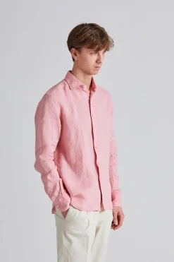 Linen Shirt Soft Pink