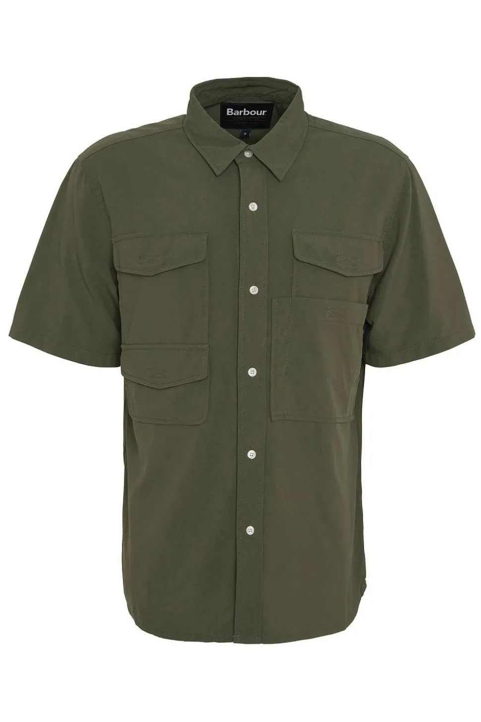 Lisle Safari Shirt Mid Olive