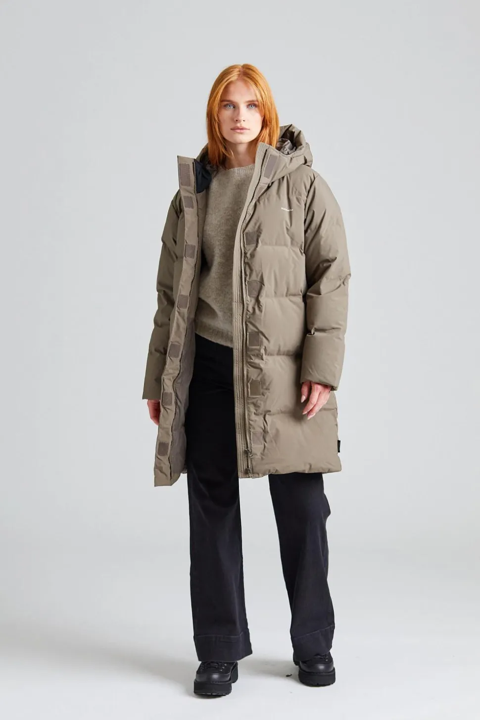 Loen Down Jacket Taupe