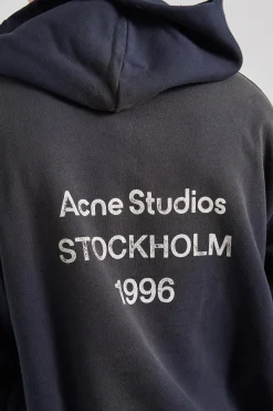 Logo Hooded Sweater Black FN-UX-SWEA000020