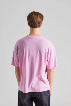 Logo T-shirt - Relaxed fit FN-UX-TSHI000013 Cotton Candy Pink