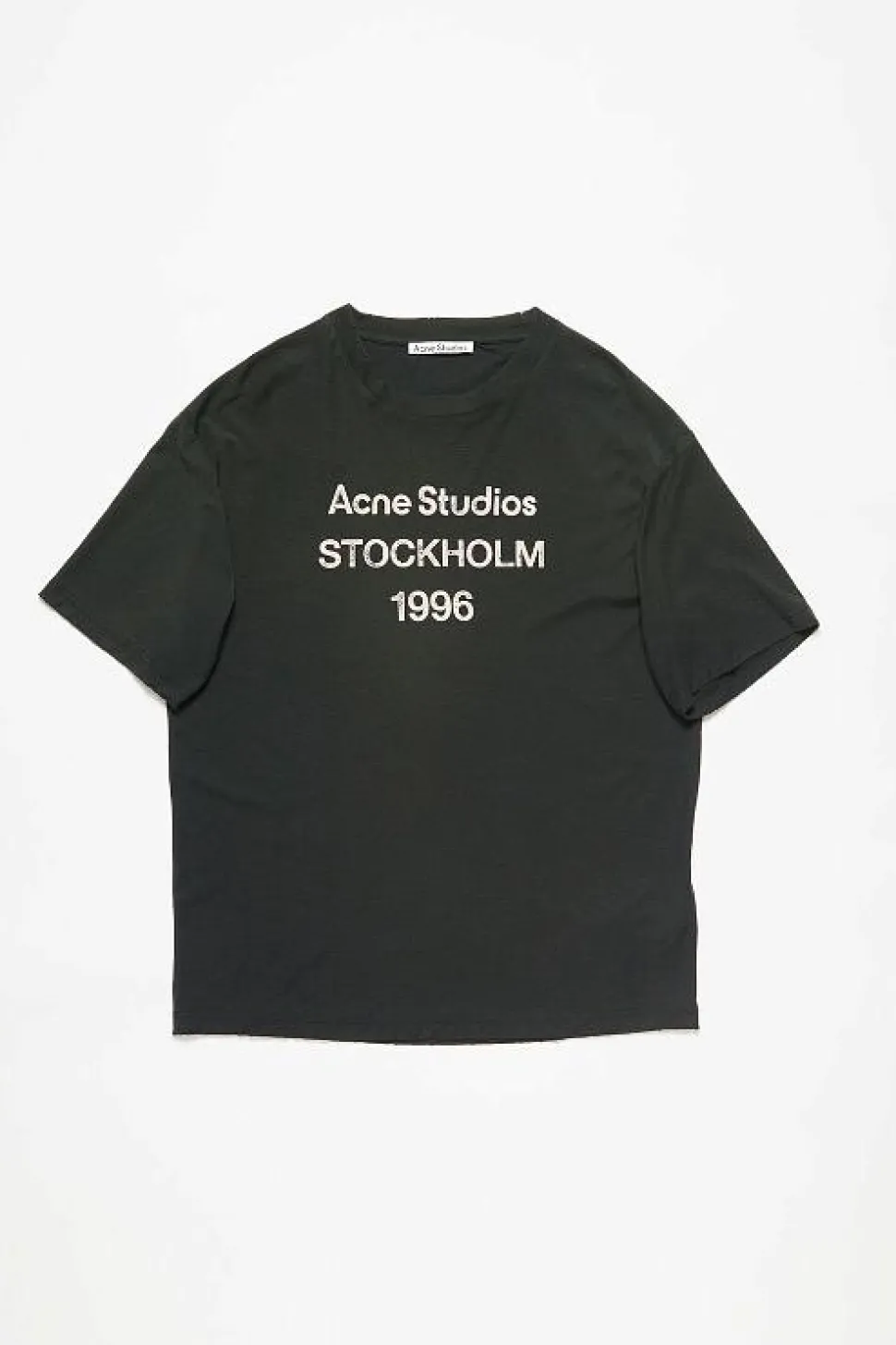 Logo T-shirt - Relaxed Fit Faded Black FN-UX-TSHI000013