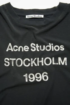 Logo T-shirt - Relaxed Fit Faded Black FN-UX-TSHI000013