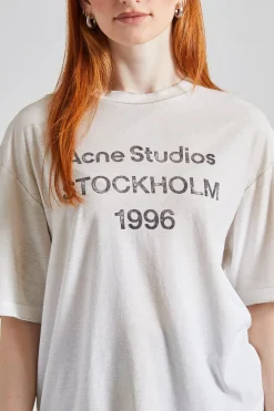Logo T-Shirt Dusty White FN-UX-TSHI000013