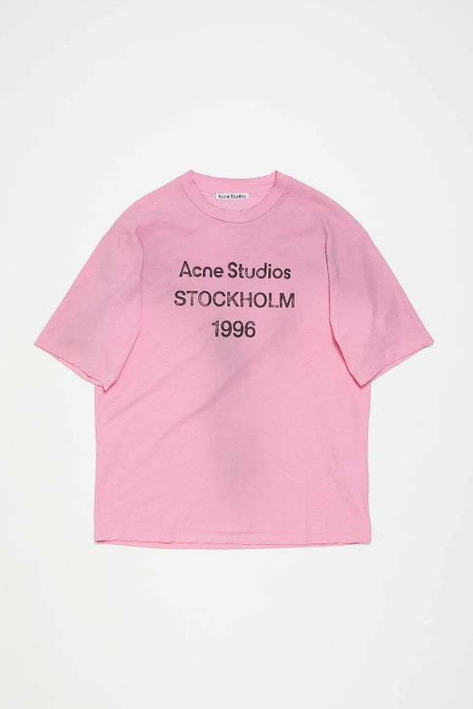 Logo T-shirt Relaxed Fit Cotton Candy Pink FN-UX-TSHI000013