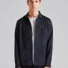 Louis Gabardine Jacket Black