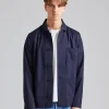 Louis Gabardine Jacket Navy