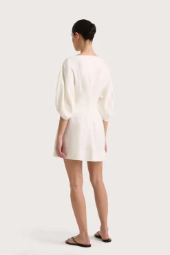 Lowen Mini Dress White