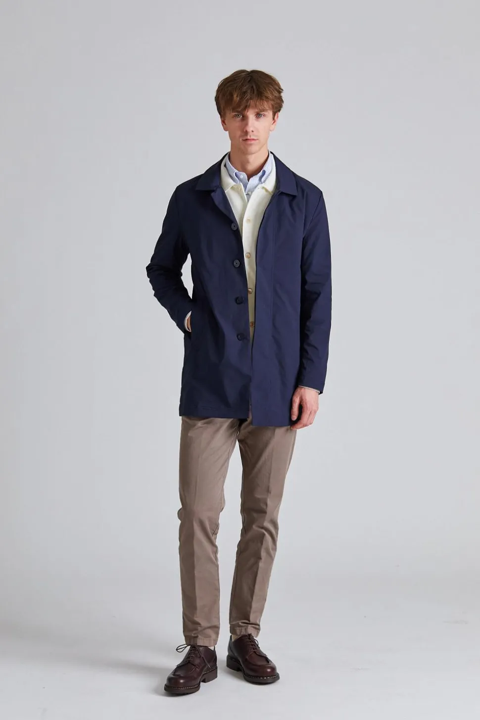 Maestro Coat Navy