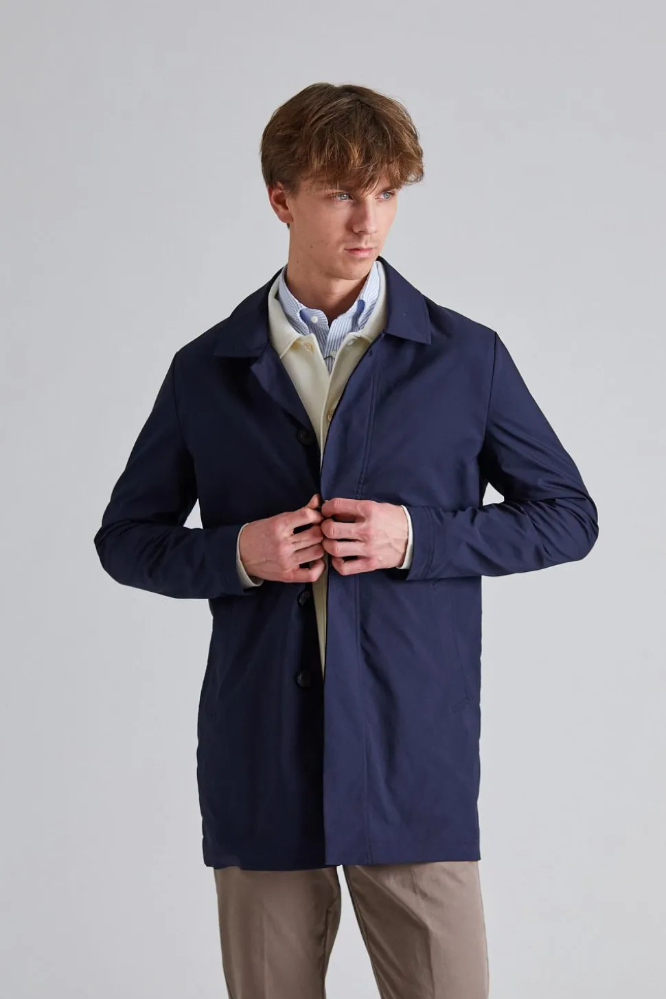 Maestro Coat Navy