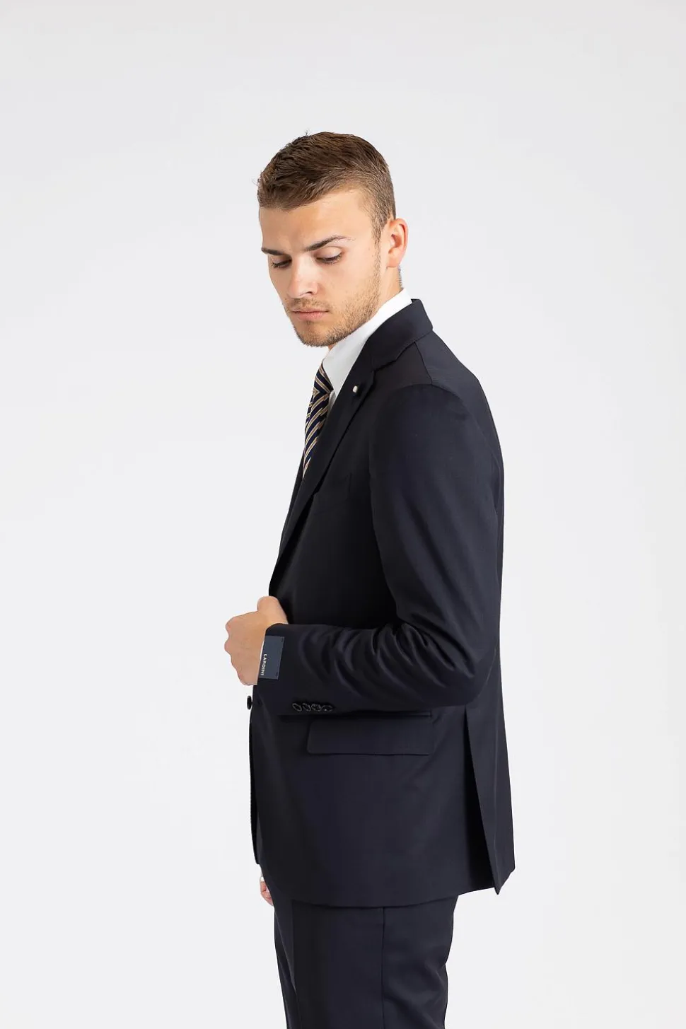 Man Woven Jacket Navy