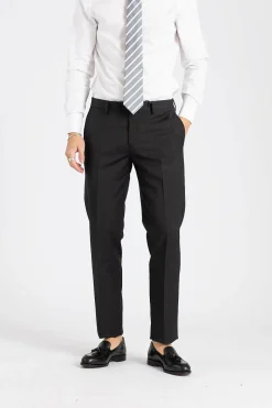 Man Woven Suit Charcoal