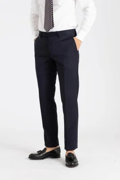 Man Woven Trouser Navy