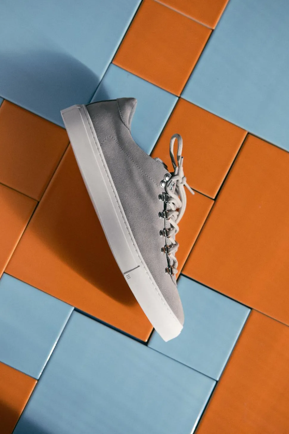Marostica Low Grey Suede