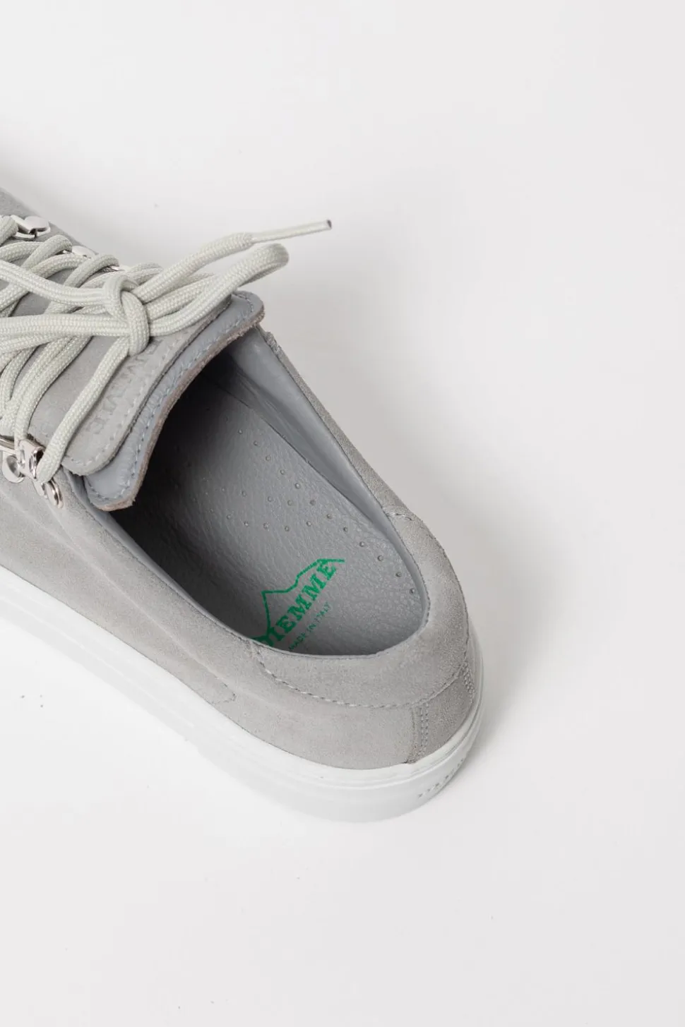 Marostica Low Grey Suede Platform