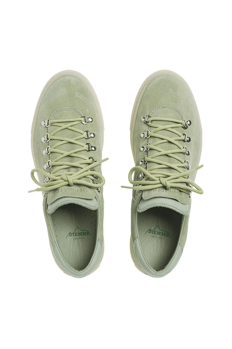 Marostica Low Meadow Green Suede