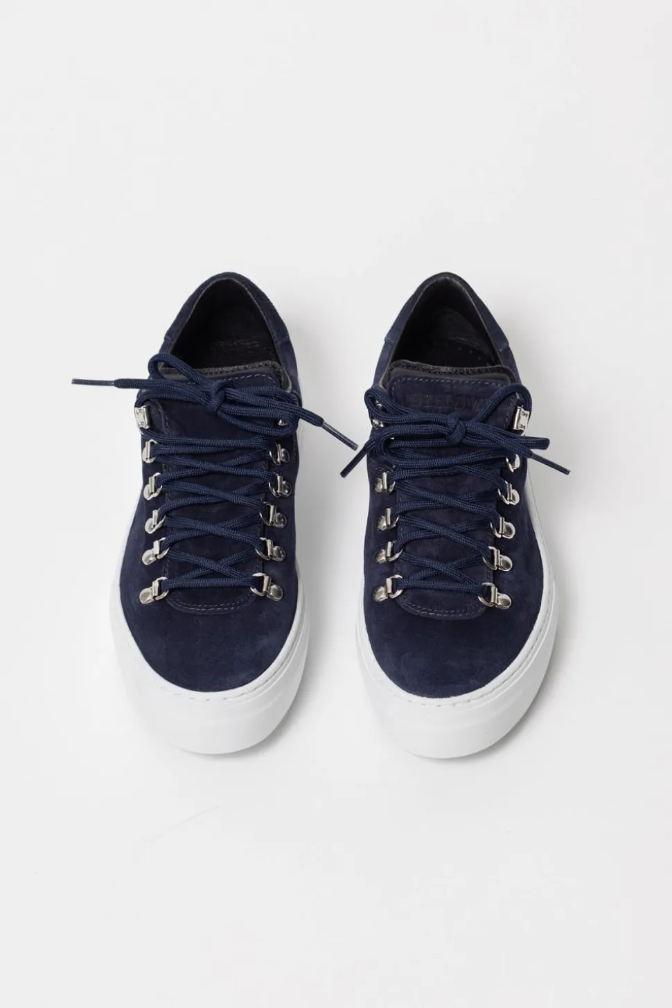 Marostica Low Navy Suede Platform