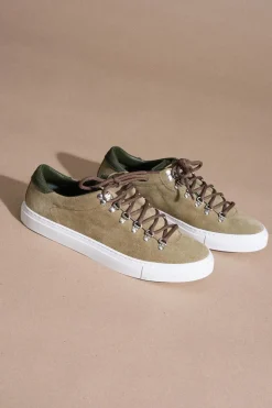 Marostica Low Olive Suede