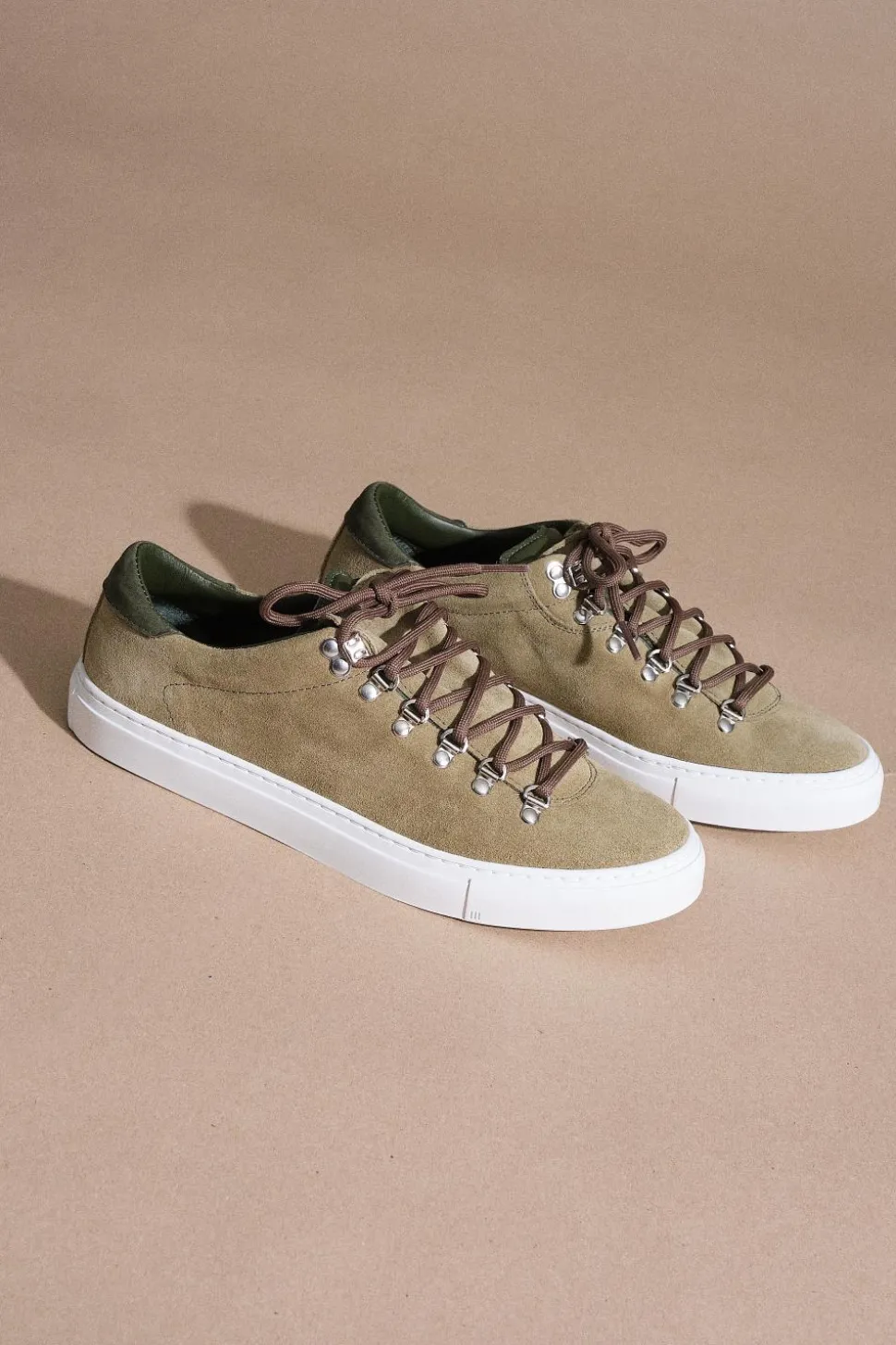 Marostica Low Olive Suede