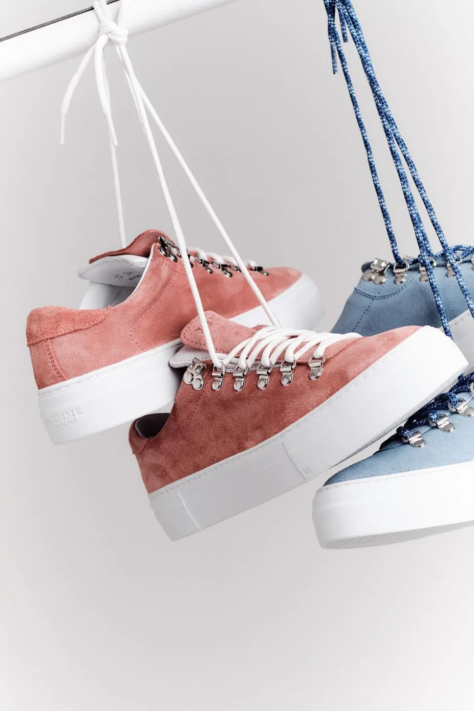 Marostica Low Platform Wild Rose Suede