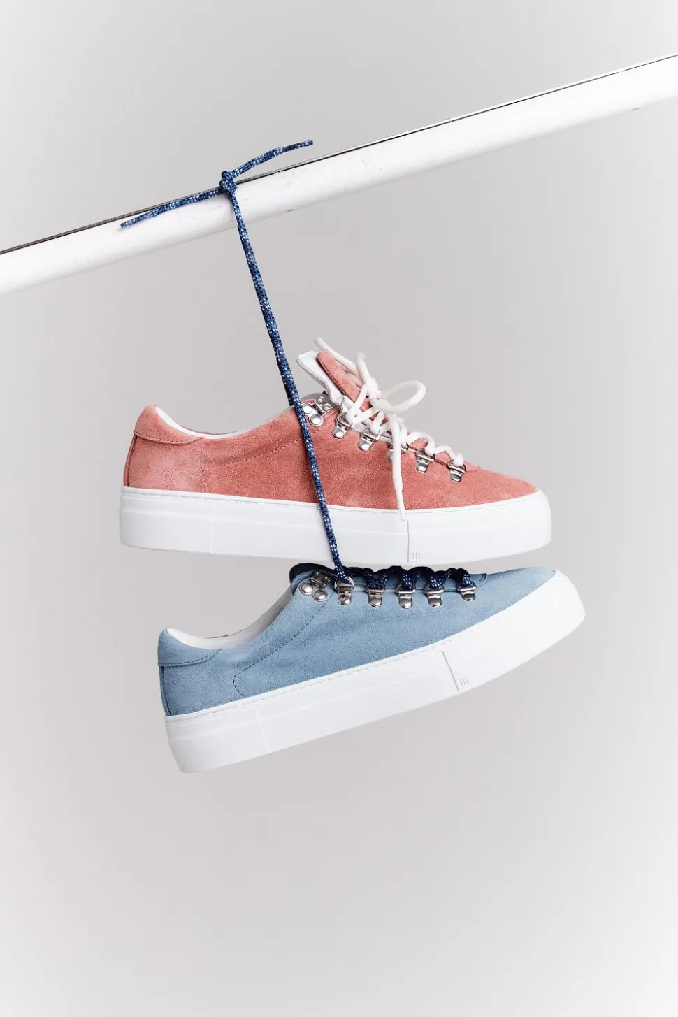 Marostica Low Platform Wild Rose Suede