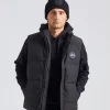 Mens Garson Vest Black Label CR Black
