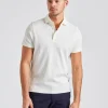 Mercerized Jersey Polo Shirt Off White