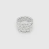 Mesh Ring M Silver