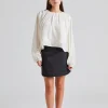 Mimosa Top Cream White