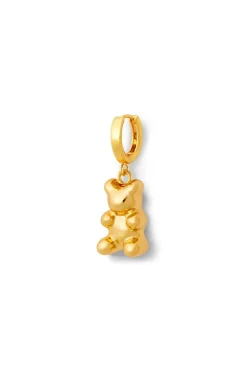 Mini Nostalgia Bear Hoop Gold