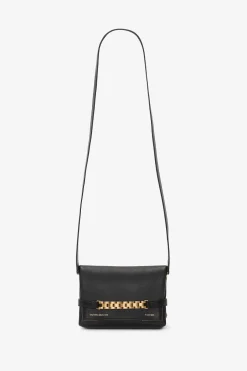 Mini Pouch With Long Strap Black