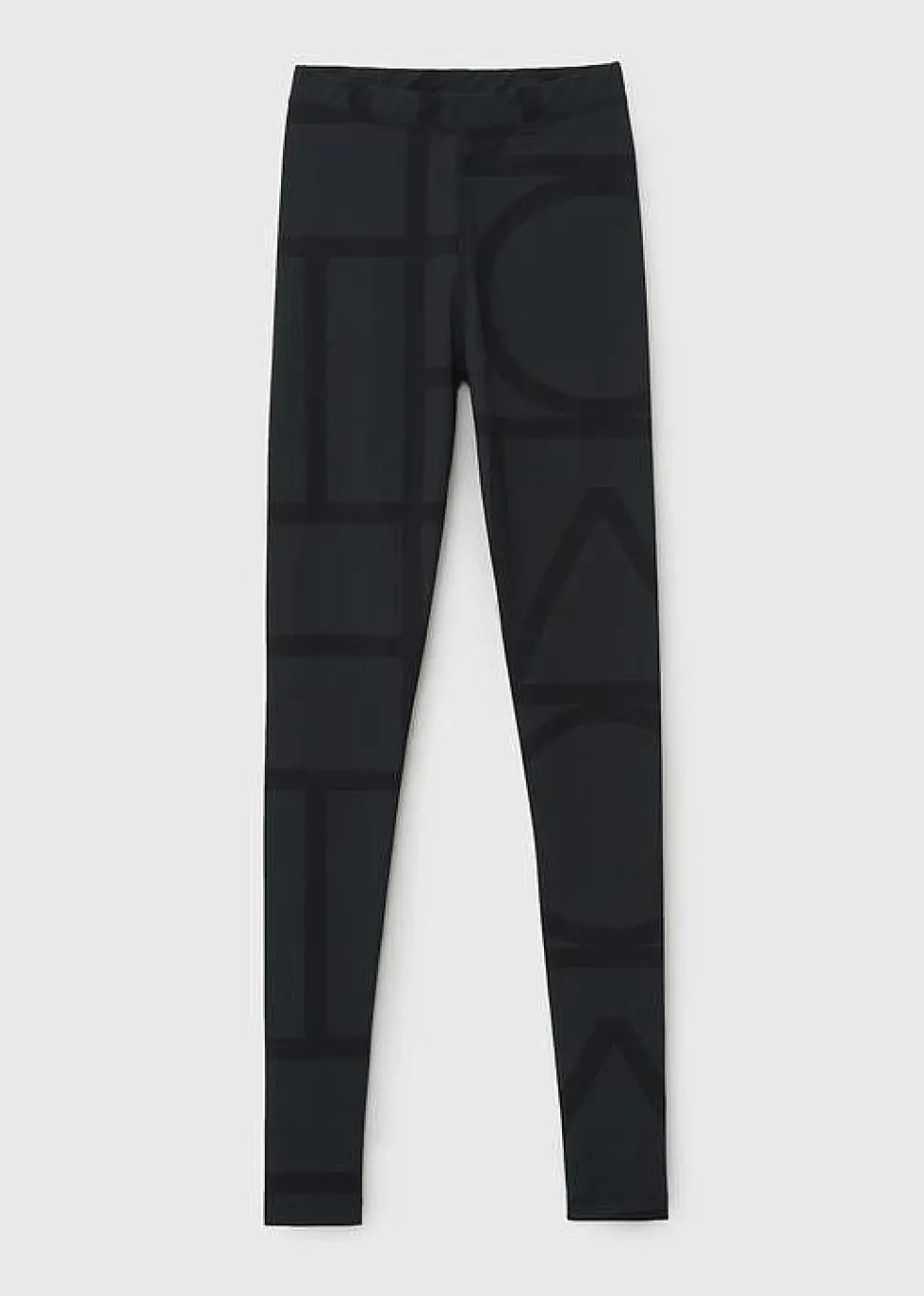Monogram Leggings Black
