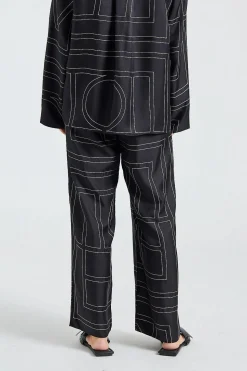 Monogram Silk Set