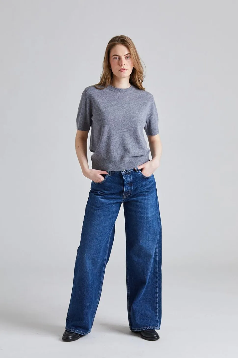 Montauk Tee Gray Melange
