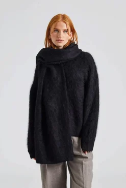 Montpellier Scarf Jet Black