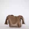 Musubi Mini Shoulder Bag Camel Brown
