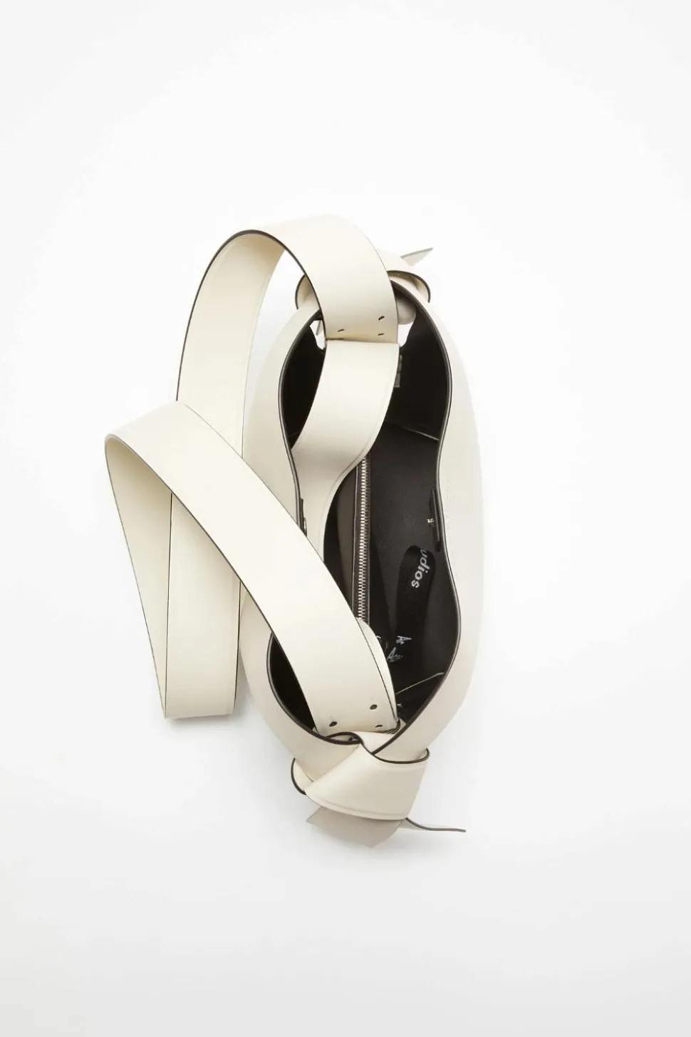 Musubi Mini Shoulder Bag R White/Black