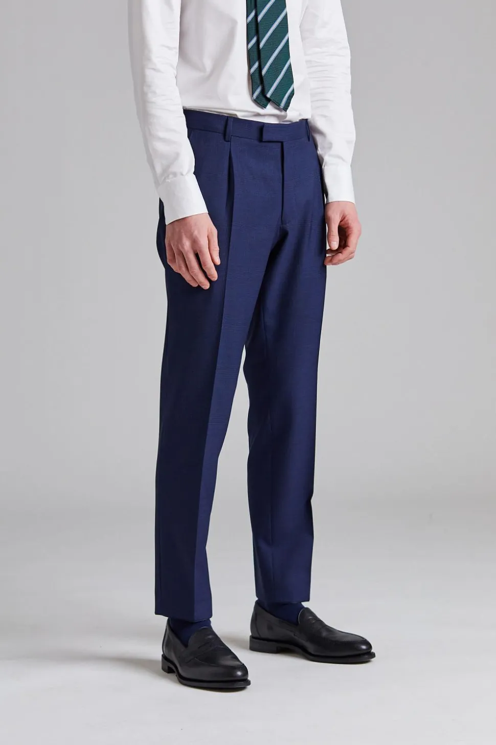 N. Siena Suit Tropical Glencheck Blue