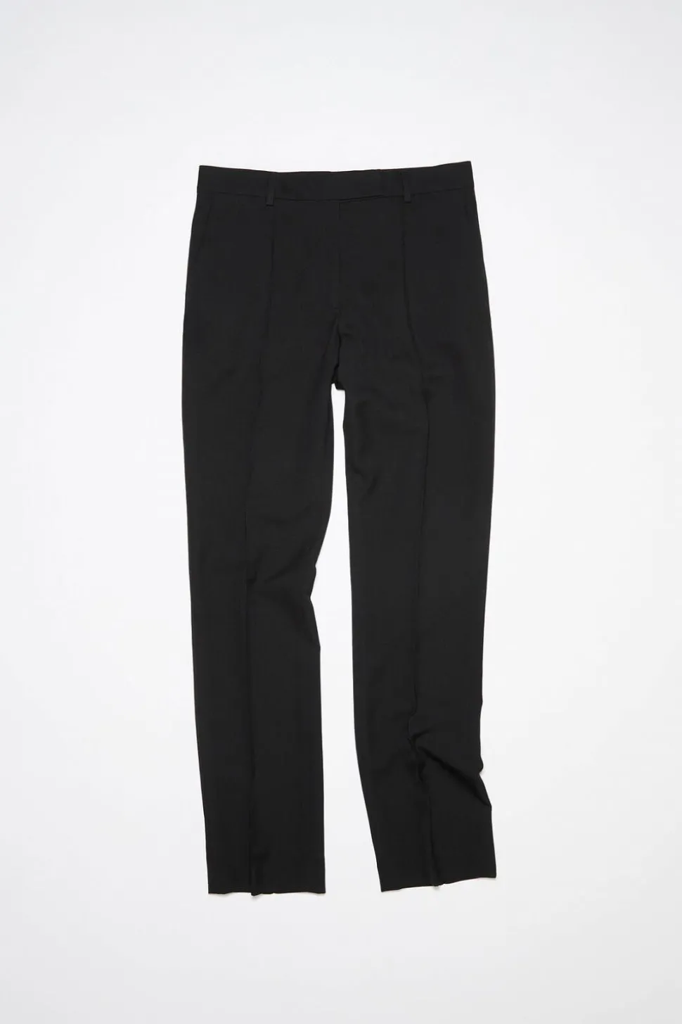 Narrow Tailored Trousers Black FN-WN-TROU001061