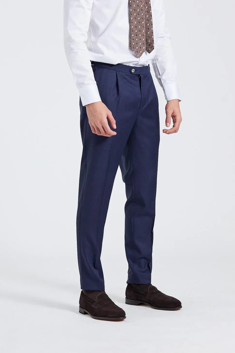 N.Siena Prato Suit Blue Melange
