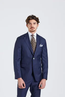 N.Siena Prato Suit Blue Melange